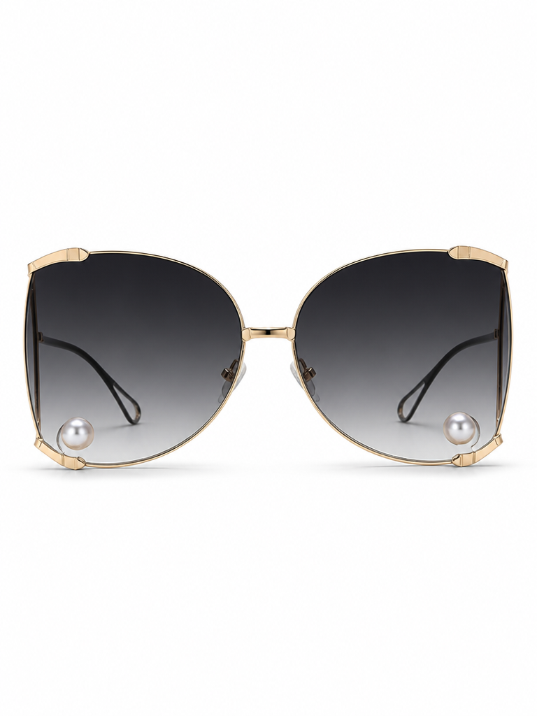 Divine Oversized Pearl Sunglasses