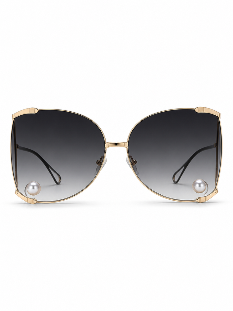 Divine Oversized Pearl Sunglasses