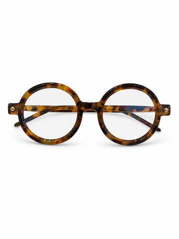 Vibrant Gradient Round Sunglasses