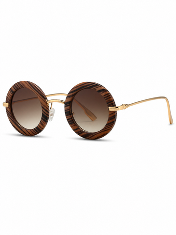 Wanderlust Round Frame Sunglasses