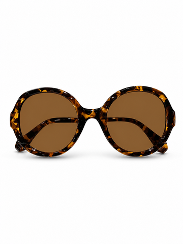 Dynamic Green Red Oversized Sunglasses
