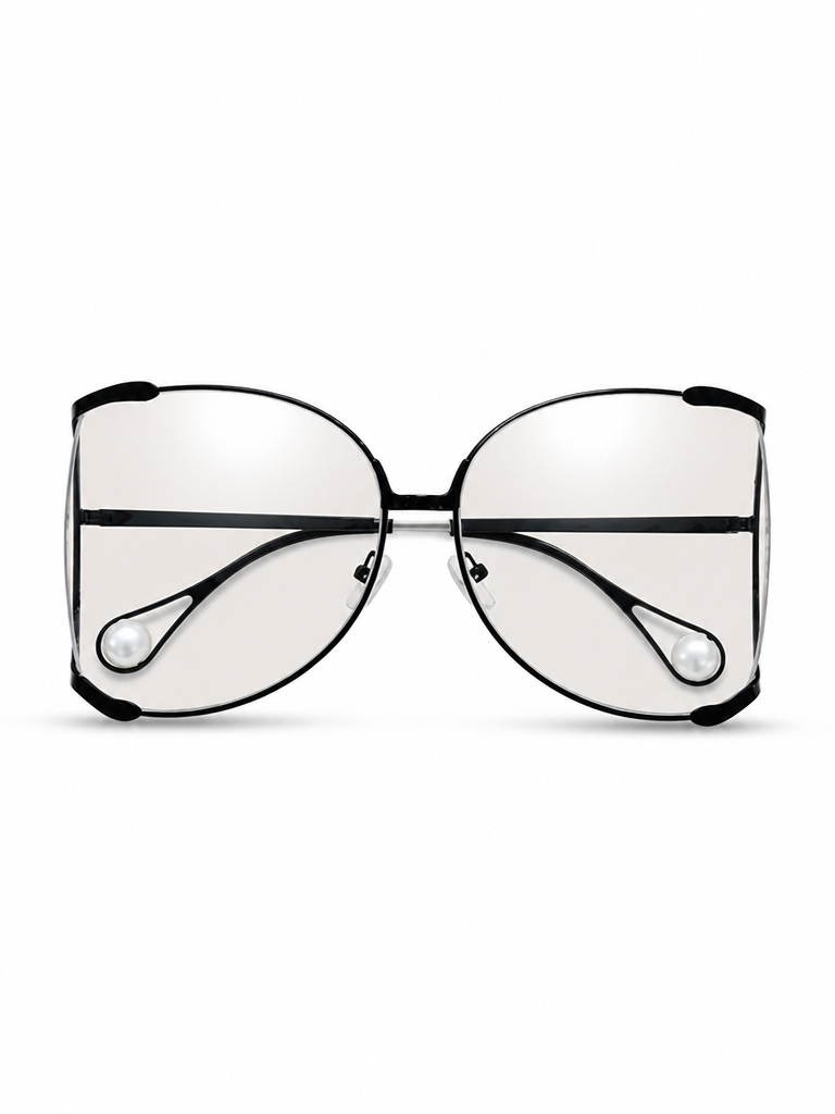 Divine Oversized Pearl Sunglasses