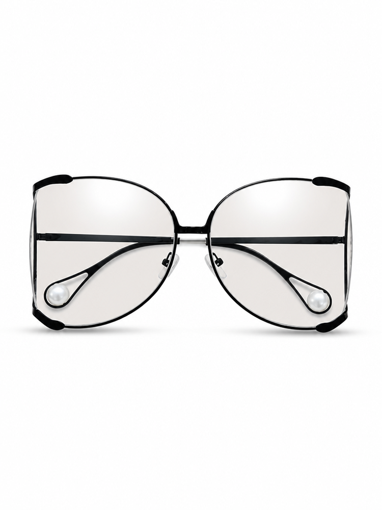 Divine Oversized Pearl Sunglasses