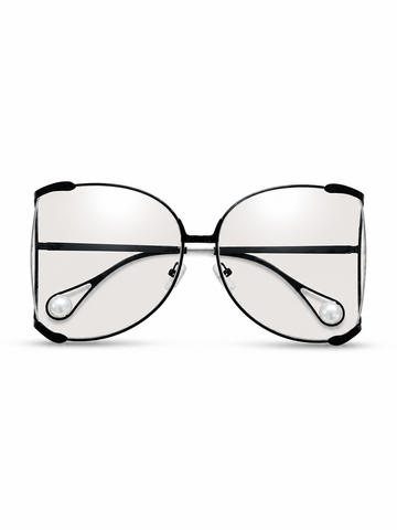 Divine Oversized Pearl Sunglasses