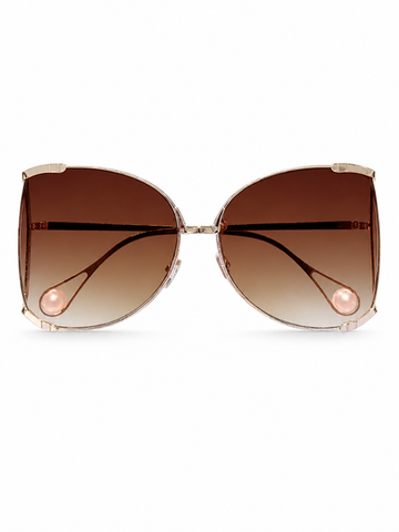 Divine Oversized Pearl Sunglasses