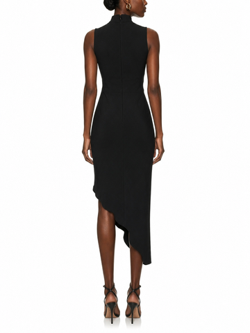 Pearl Halter Midi Dress