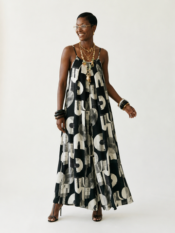 Free Spirit Printed Wide-Leg Jumpsuit