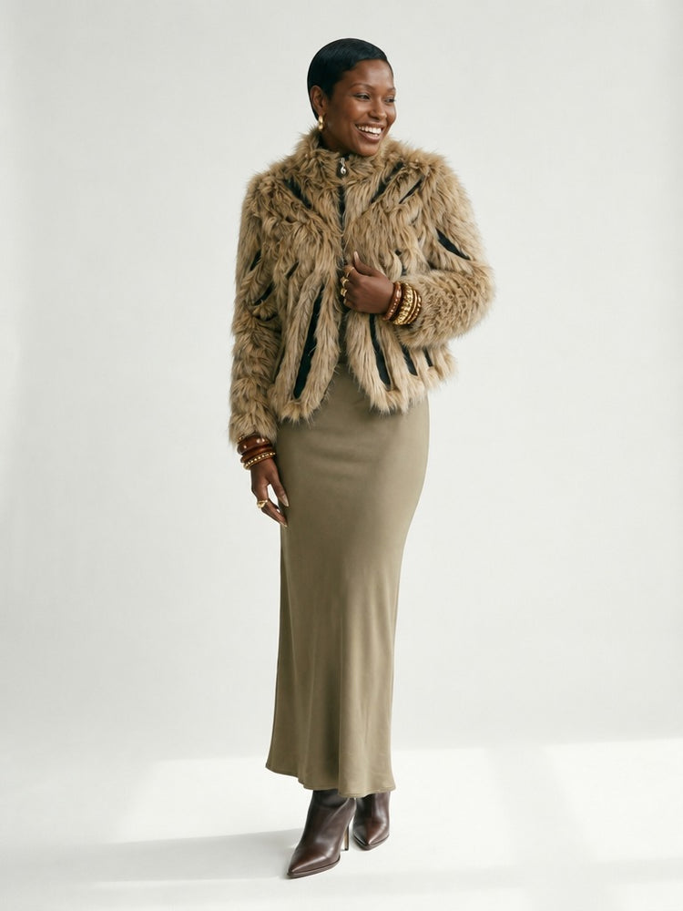 Wild Heart Faux Fur Jacket