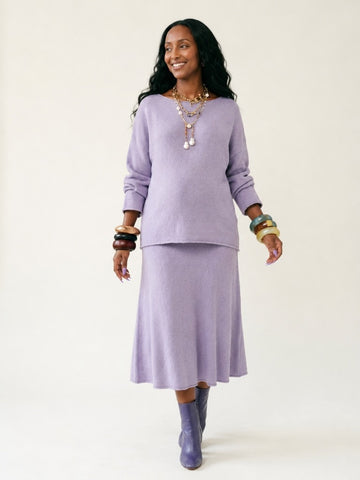 Grounded Knit Mermaid Midi Set