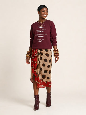 Grounded Oversized Fleece T-Shirt