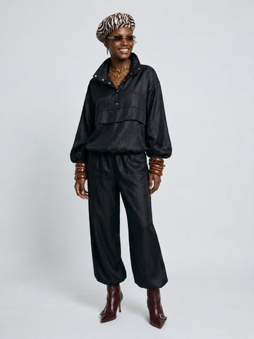 Elegant Satin Loose Loungewear Set