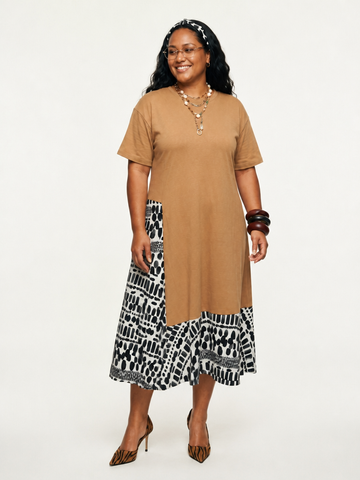 Free Spirit Patchwork Maxi Dress