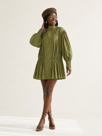 Free Spirit Ruffled Mini Dress