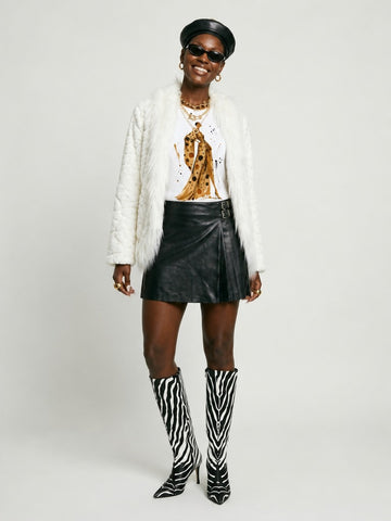 Radiant Faux Fur Shaggy Jacket