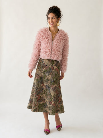 Radiant Layered Mesh Jacket