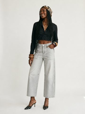 Sovereign Slouchy Cropped Jeans