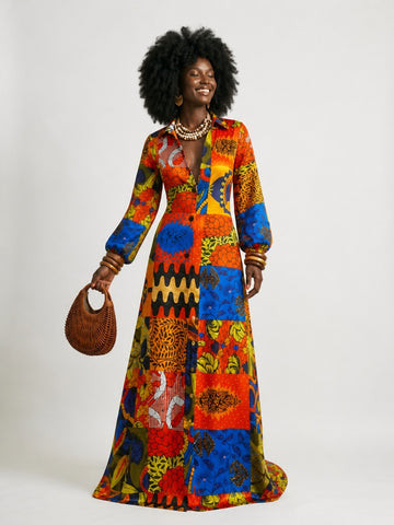 Ndike Silk Charmeuse Bias-Cut Gown | Parisian Luxury