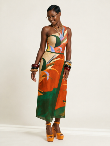 Wanderlust Abstract Floral Bikini Set