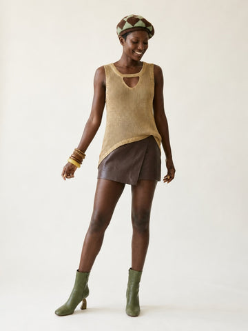Vibrant Sequin Knit Camisole