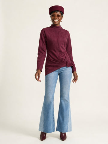 Confident Slim Belted Jacket