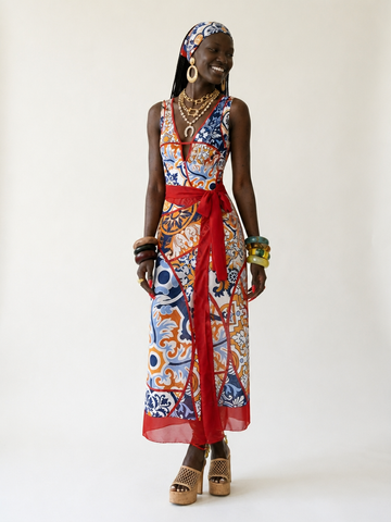 Wanderlust Printed One-Piece Swimsuit