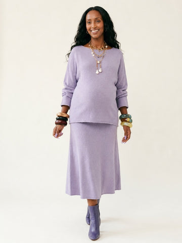 Grounded Knit Mermaid Midi Set