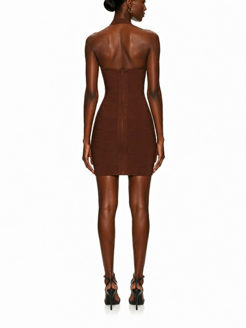 Chocalate Bandage Dress