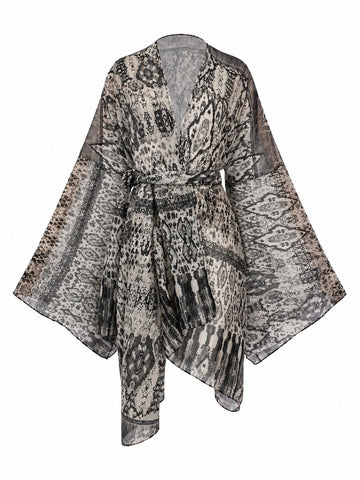 Wanderlust Floral Asymmetrical Kimono