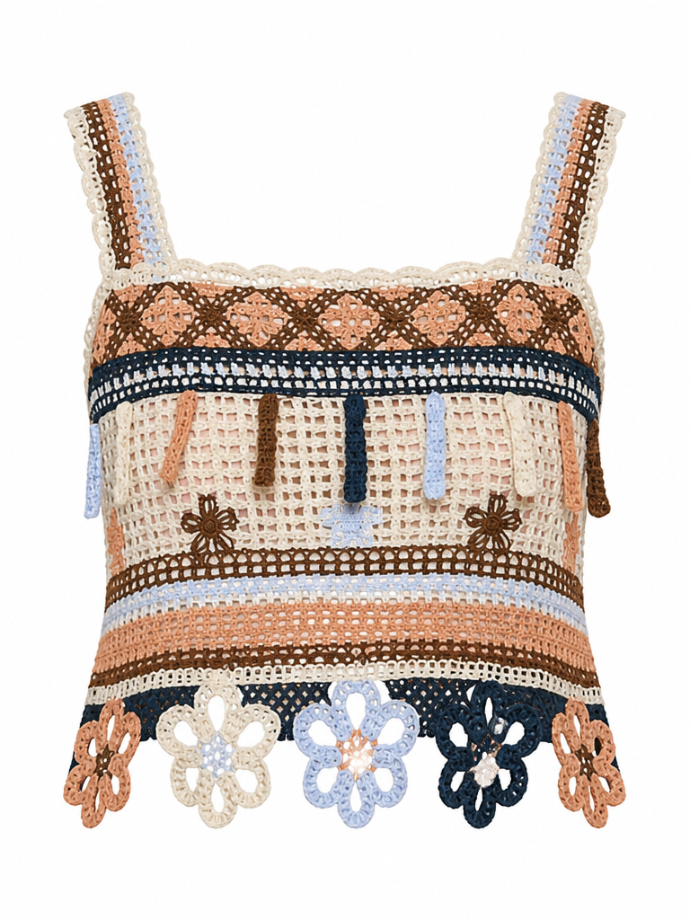 Wild Heart Crochet Dangle Cami