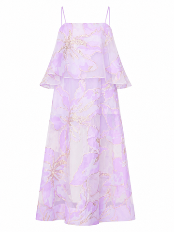 Divine Printed Maxi Dress