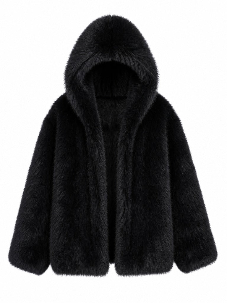 Radiant Shaggy Faux Fur Jacket