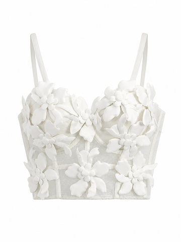 Divine Floral Mesh Camisole