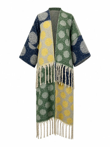 Wanderlust Tassel Geometric Cardigan