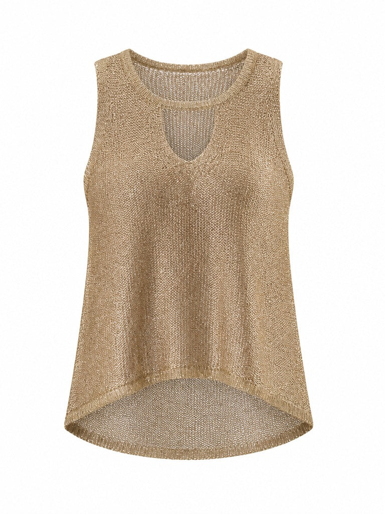 Vibrant Sequin Knit Camisole