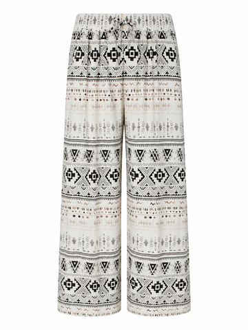 Free Spirit Printed Wide Leg Pants