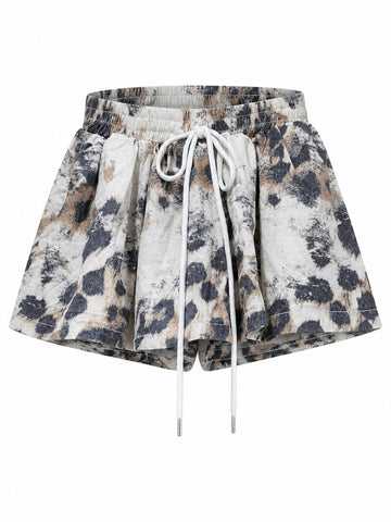 Fearless Camouflage Denim Mini Skirt
