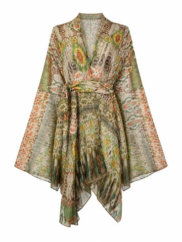 Wanderlust Floral Asymmetrical Kimono