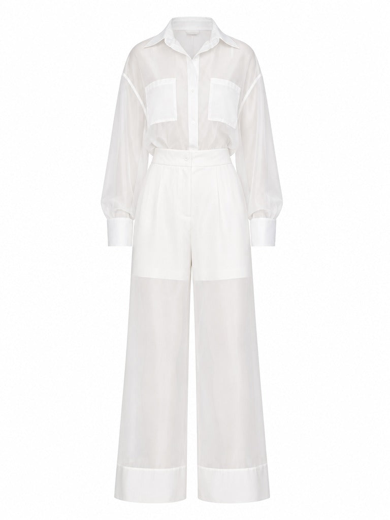 Sovereign Sheer Wide Leg Set