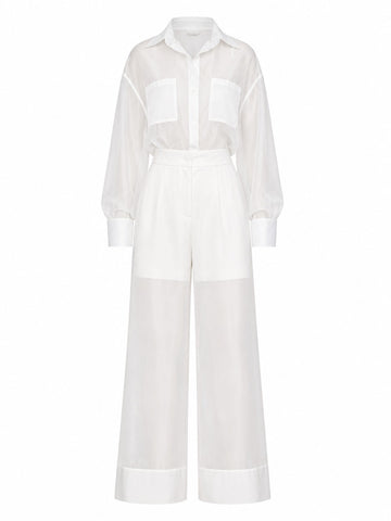Sovereign Sheer Wide Leg Set
