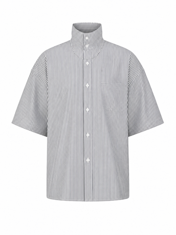 Audacious Striped Loose Shirt