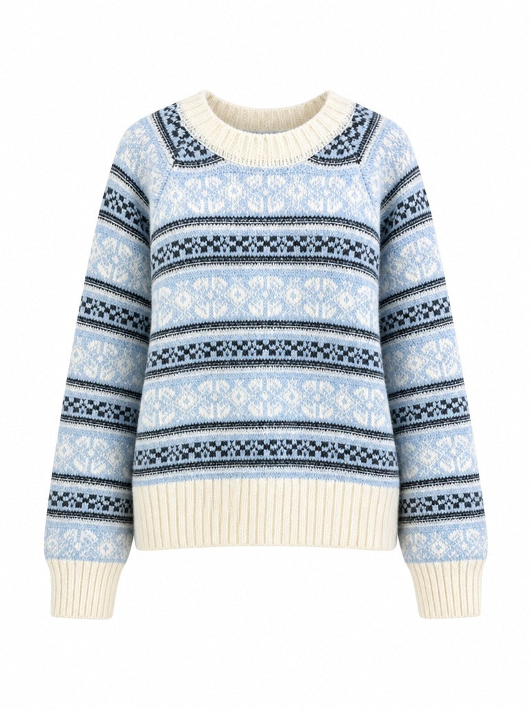 Wanderlust Fair Isle Knitted Sweater