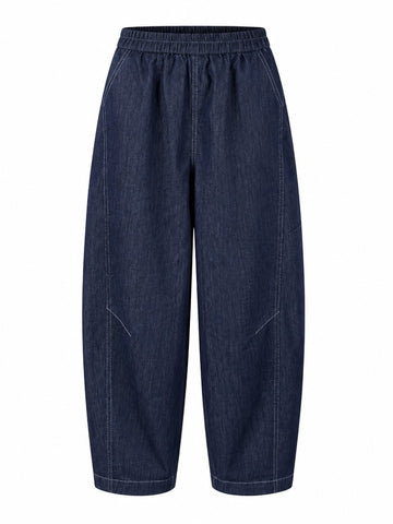 Grounded Wide Leg Denim Jeans