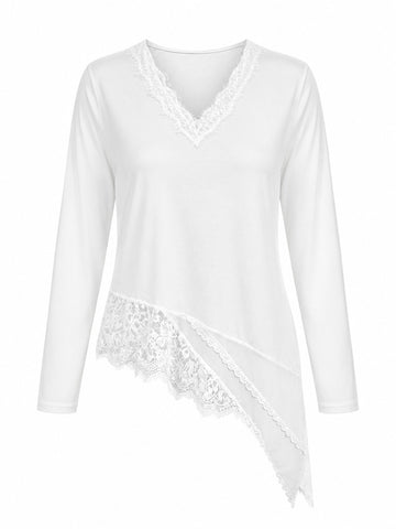 Free Spirit Irregular Lace Tunic