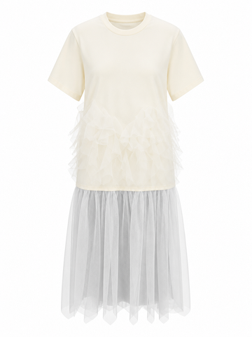 Liberated Casual Mesh Maxi Dress