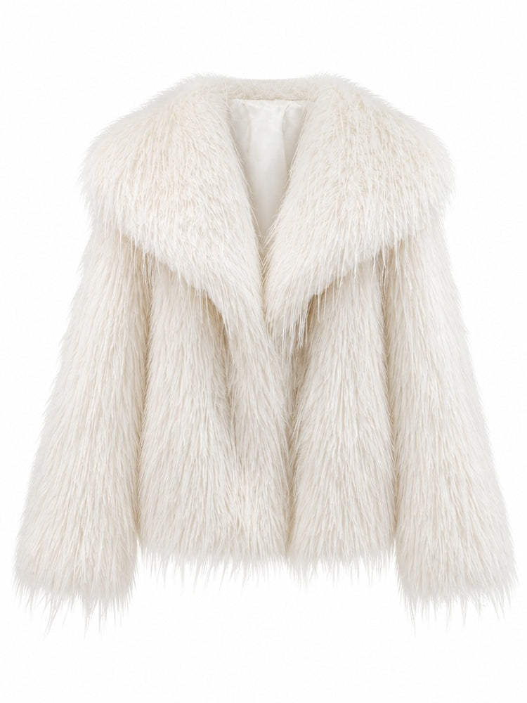 Fierce Shaggy Faux Fur Coat