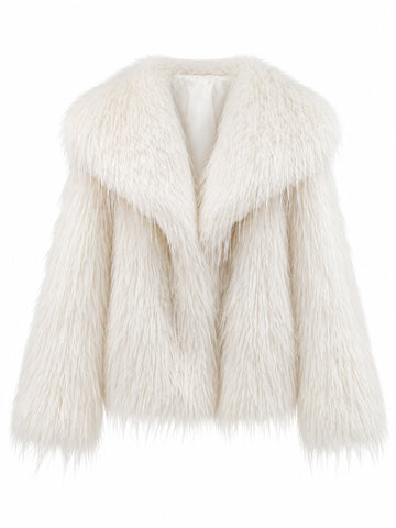 Fierce Shaggy Faux Fur Coat