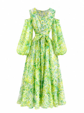 Wanderlust Flowy Floral Midi Dress