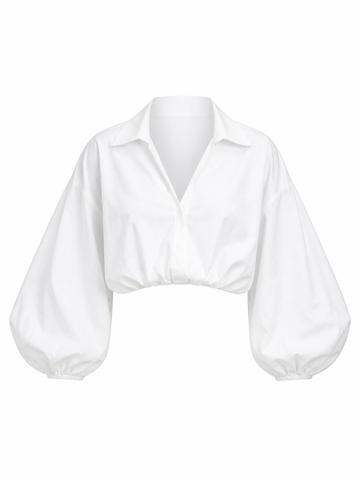 Limitless Batwing Cotton Blouse