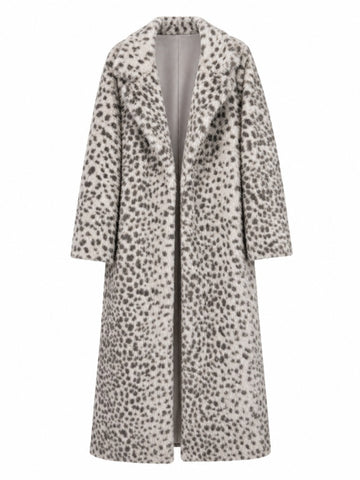 Wild Heart Leopard Faux Fur Coat