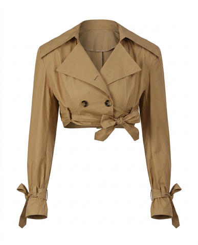 Sovereign Asymmetrical Cropped Two-Piece Set